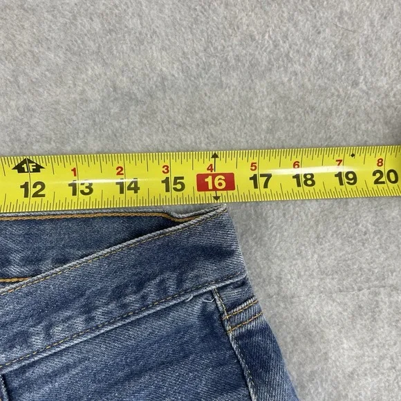 Vintage Levis 501 Jeans Mens 32x33 Blue Button Fly Denim Pants (Tag35x36) - Picture 8 of 16